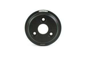 Subaru XV Crosstrek Water Pump Pulley - Perrin Performance - Lightweight - Black - `21-`25